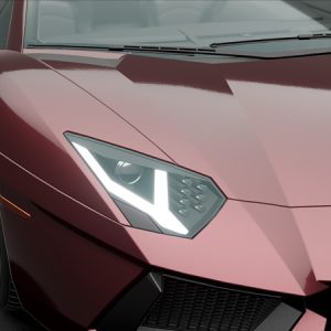 Avery Gloss Metallic Passion Red