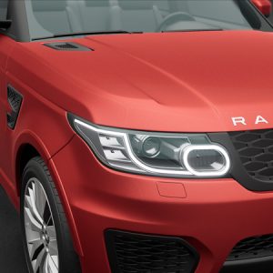 Hexis Matte Redcurrant Red