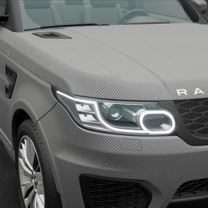 Hexis Gloss Graphite Grey Carbon
