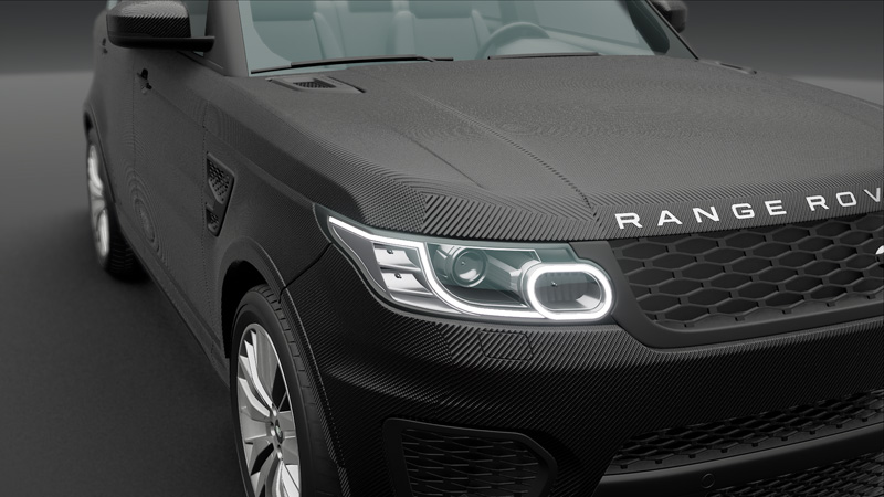 Hexis Gloss Raven Black Carbon