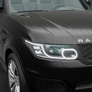 Hexis Gloss Deep Black Alligator
