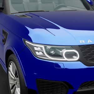 Hexis Gloss Super Chrome Blue