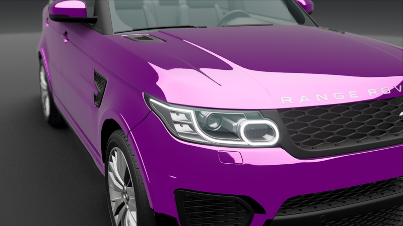 Hexis Gloss Super Chrome Purple