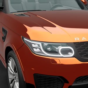 Hexis Gloss Super Chrome Orange