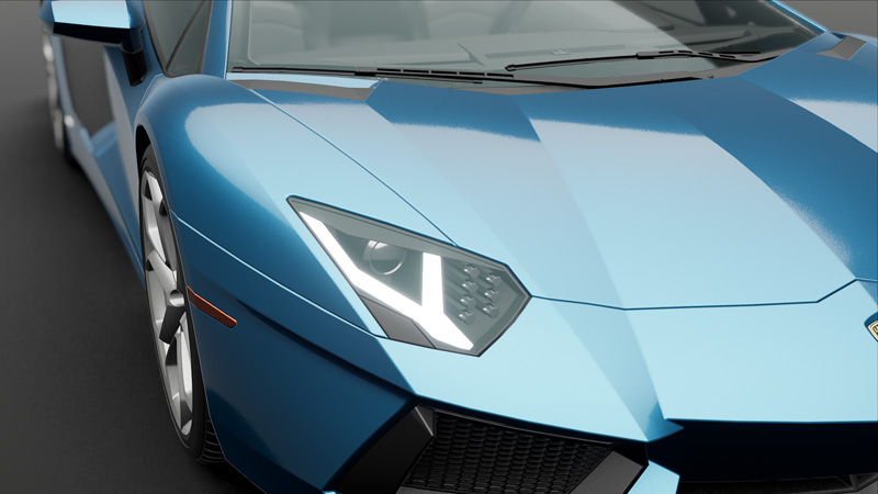 Avery Gloss Metallic Bright Blue