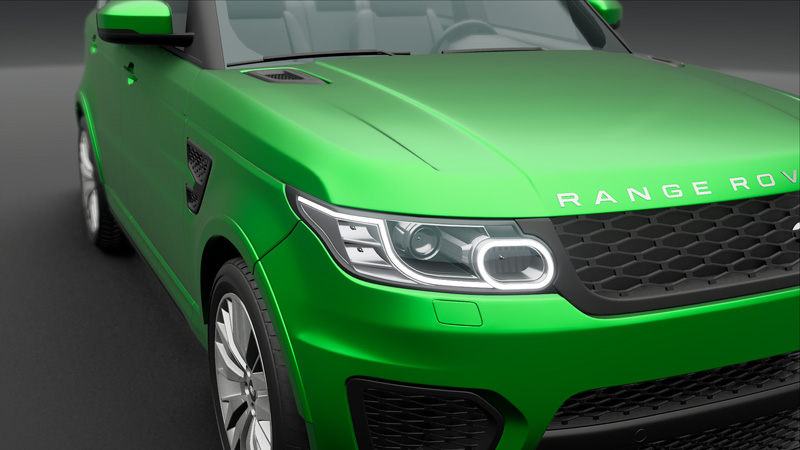 Hexis Satin Super Chrome Green