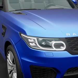 Hexis Satin Super Chrome Blue