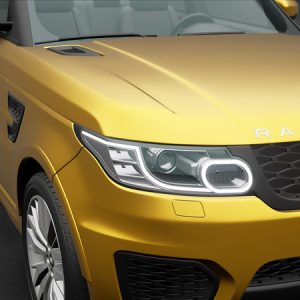 Hexis Satin Super Chrome Gold