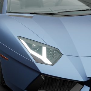 Avery Matte Metallic Blue