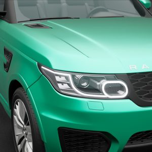 Hexis Satin Super Chrome Turquoise