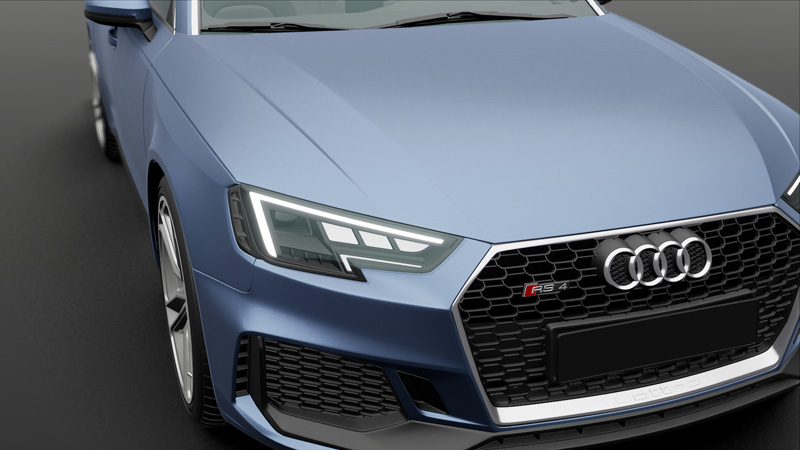 3M Matte Slate Blue Metallic