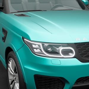 Hexis Satin Super Chrome Light Blue