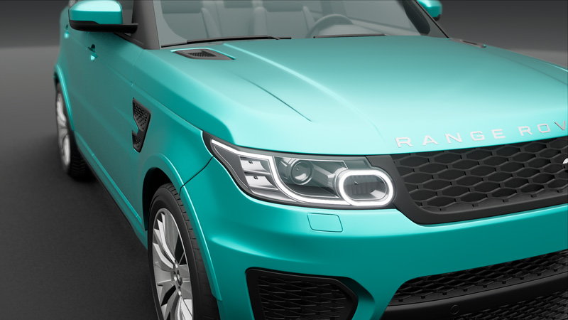 Hexis Satin Super Chrome Light Blue