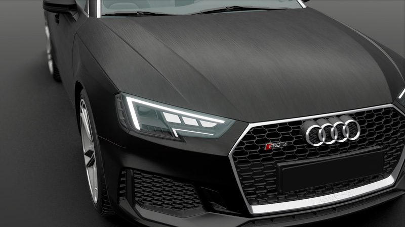 3M Brushed Metallic Black
