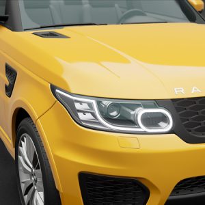 Hexis Gloss Daffodil Yellow