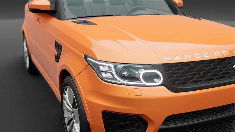 Hexis Gloss Urban Orange