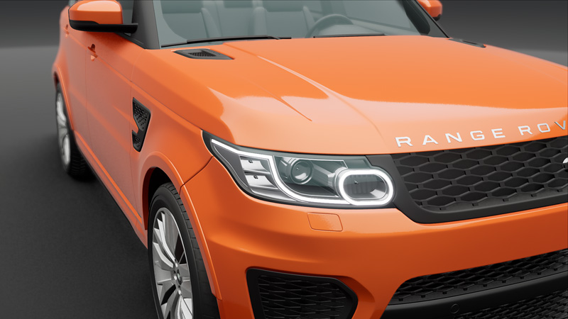 Hexis Gloss Mandarin Red