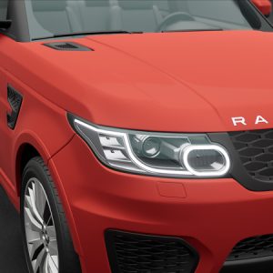Hexis Matte Blood Red