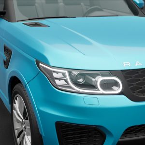 Hexis Satin Ara Blue Metallic