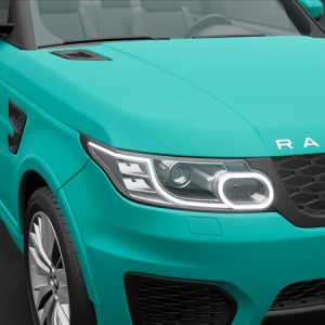 Hexis Matte Turquoise Blue