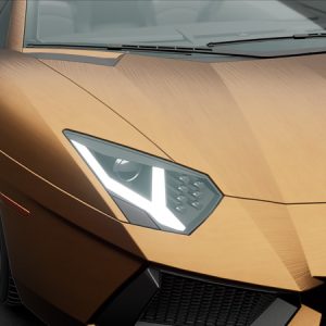 Avery Extreme Texture Brushed Bronze