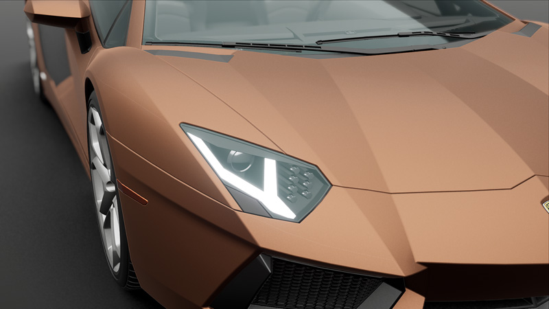Avery Matte Metallic Brown