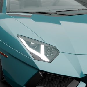 Avery Gloss Aqua Blue