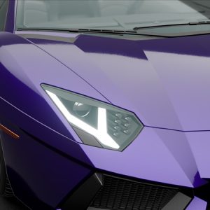 Avery Gloss Metallic Mysterious Indigo