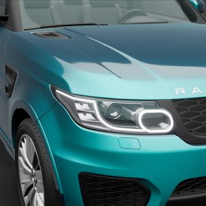 Hexis Gloss South Sea Blue Metallic