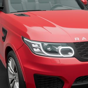 Hexis Gloss Hot Rod Red